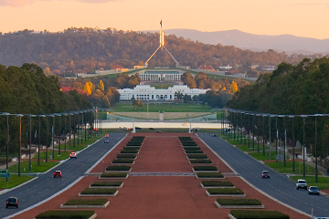 Canberra Parliament - Sydney Avenue 360x240